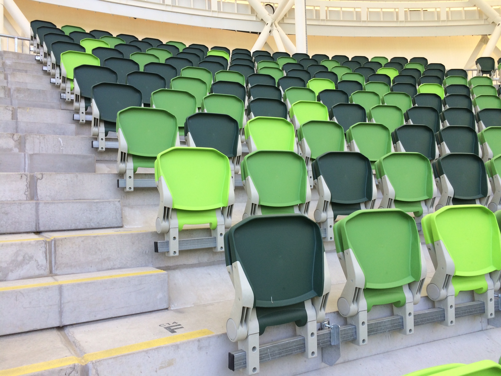 Szombathelyi Haladás Stadion - nézőtéri székek